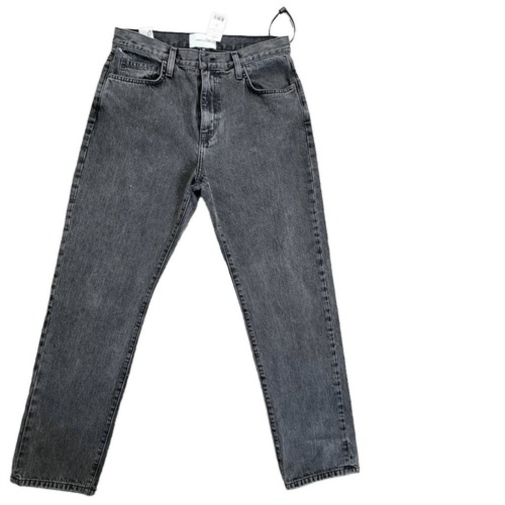 Current/Elliott Grey The Vintage Cropped Slim in Faulkner Size 28